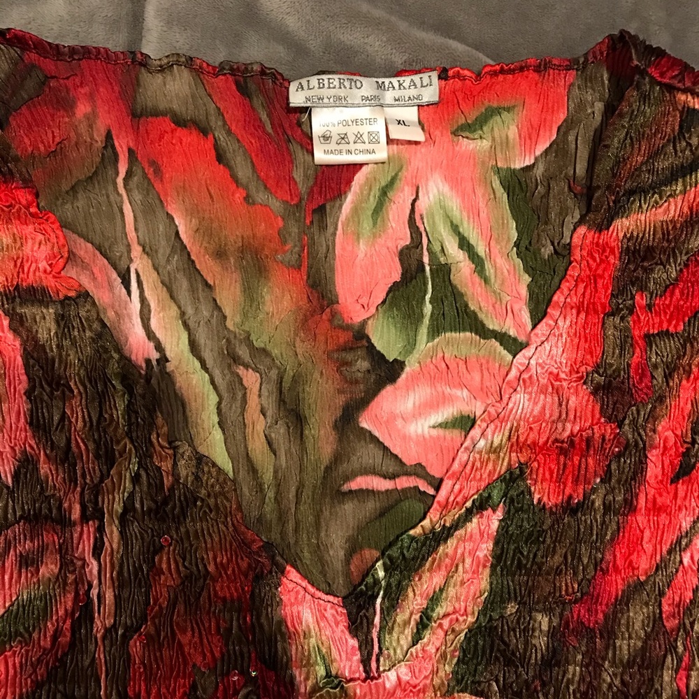 Alberto Makali Sequin Patterned Pullover - image 4